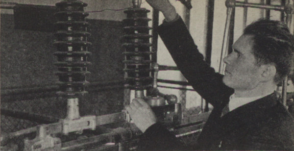 In a chemistry laboratory