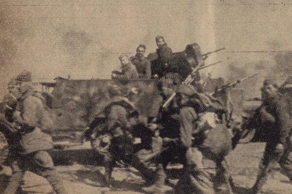 The advance on Berlin