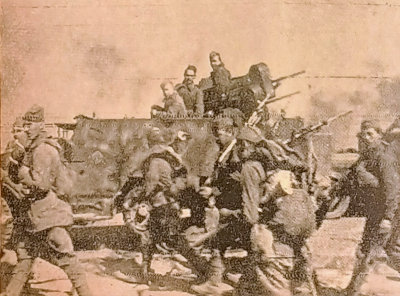 The advance on Berlin